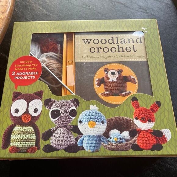 NIB Woodland Crotchet Kit - Picture 1 of 4